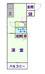 恵マンション【3階】の間取り