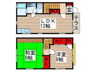 千葉県八千代市ゆりのき台5【一戸建】の間取り