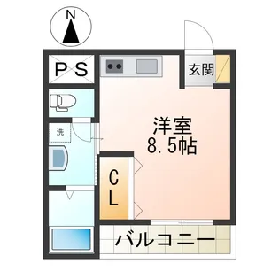 リベルSATO【3階】の間取り