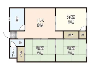 第3守乃屋ビル【1階】の間取り
