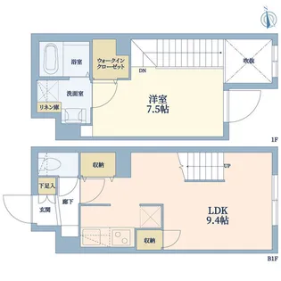 ウェルスクエア新宿戸山の間取り
