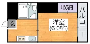 エンジェルシャトーI【4階】の間取り