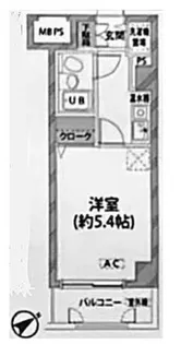 シティハイツ吉祥寺【1階】の間取り