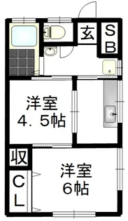 宮城県仙台市青葉区広瀬町【一戸建】の間取り