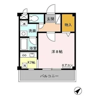 グランコート【3階】の間取り