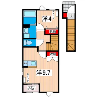 MKB-II【2階】の間取り