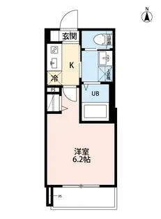robot home 千住大橋【1階】の間取り