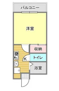 ウエストサイド ステーション南羽沢【5階】の間取り