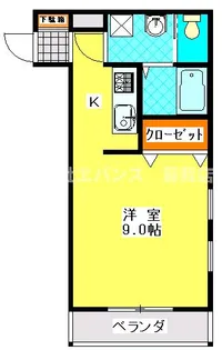 アイビス【2階】の間取り