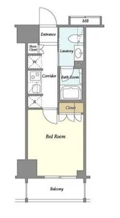 東京都中央区勝どき5【マンション】の間取り