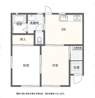 つつじヶ丘【1階】の間取り