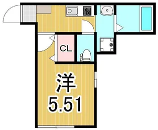 SR五反野テラス【3階】の間取り