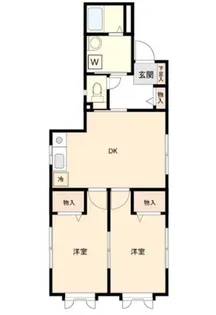 エーリ・パル【2階】の間取り