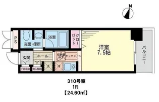 クオーレ【3階】の間取り