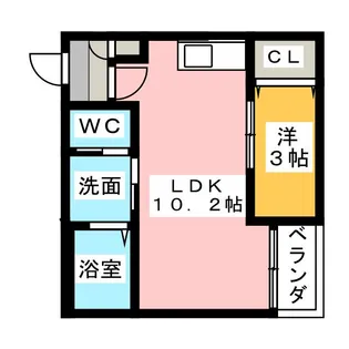 Warren harutaI【1階】の間取り