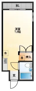 アバンセこおろぎ【5階】の間取り