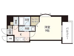 Yell Residence 横川新橋【6階】の間取り