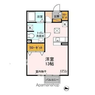 リヴェール【1階】の間取り