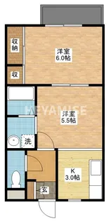 ビバ・セキスイB【2階】の間取り