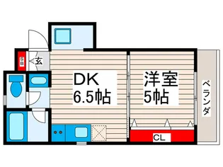 グリーンハイツ宮地【1階】の間取り