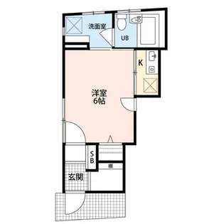 アレッジオK【1階】の間取り