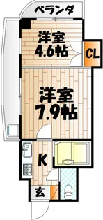 ロイヤルマキシム【4階】の間取り