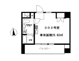 カイゼルプレジャー浅草【3階】の間取り