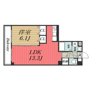 表町PrimeHills【3階】の間取り
