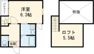MAHORA MAISON久留米大学駅前2【1階】の間取り