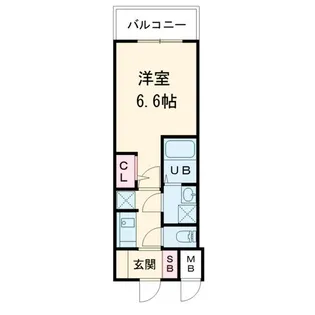 大阪府大阪市浪速区敷津西1【マンション】の間取り