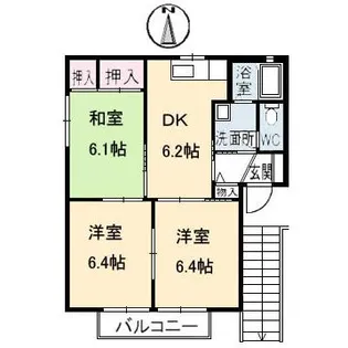 セントクレアの間取り