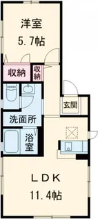 グラシアス【1階】の間取り