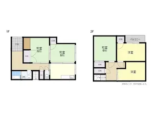 大分県大分市大字八幡【一戸建】の間取り