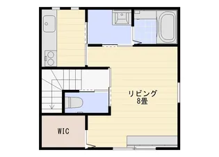 上本折128番館【2階】の間取り