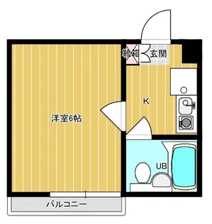 グリーンコーポ【2階】の間取り