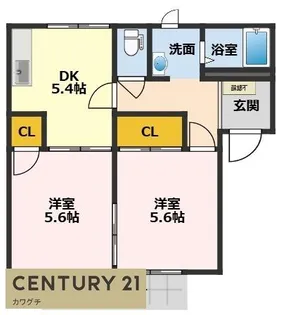 グランドメゾンC【1階】の間取り