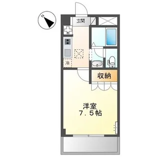 神奈川県秦野市尾尻【アパート】の間取り