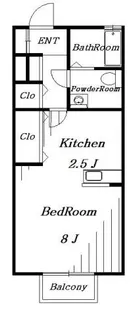 プレジールII【2階】の間取り