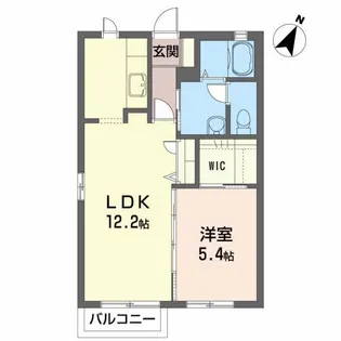 ディアスKI【2階】の間取り