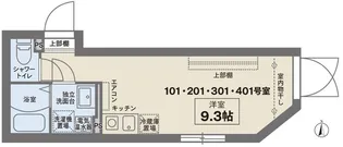 SOLASIA residence大島【1階】の間取り