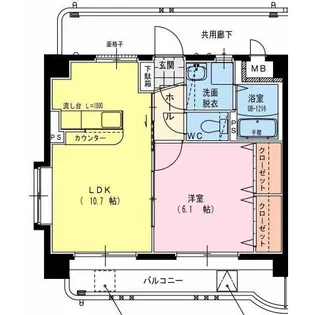 ぴゅあグリーンの間取り