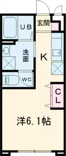 リープラス御着駅前II【1階】の間取り