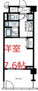 東京都大田区多摩川1【マンション】の間取り