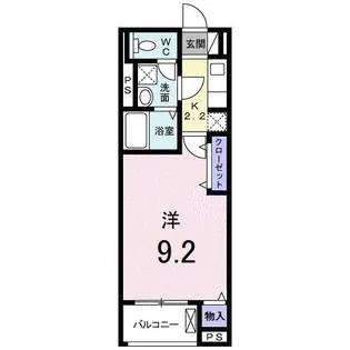 パフュームIII【3階】の間取り