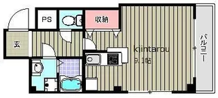 グランデュールSOGA【4階】の間取り