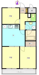 東白楽山王森ビル【2階】の間取り