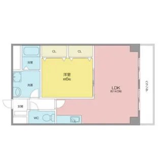 Vg.Tree(ビレッジトゥリー)東棟【5階】の間取り