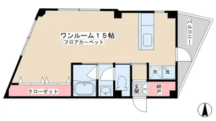 エスパシオ上池台【2階】の間取り