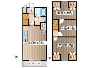 オールドシーダーズ【2階】の間取り
