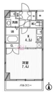 スペーシア高円寺I【5階】の間取り